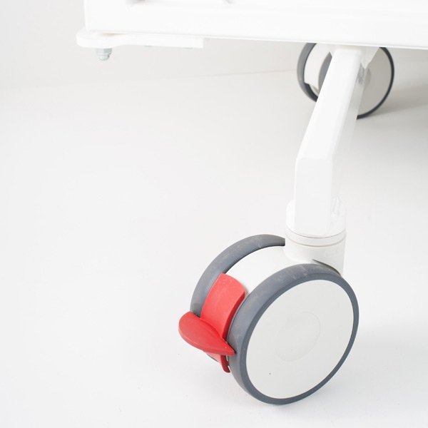 Verrijdbare spiegel wit - 2 Mtr - Afbeelding 8