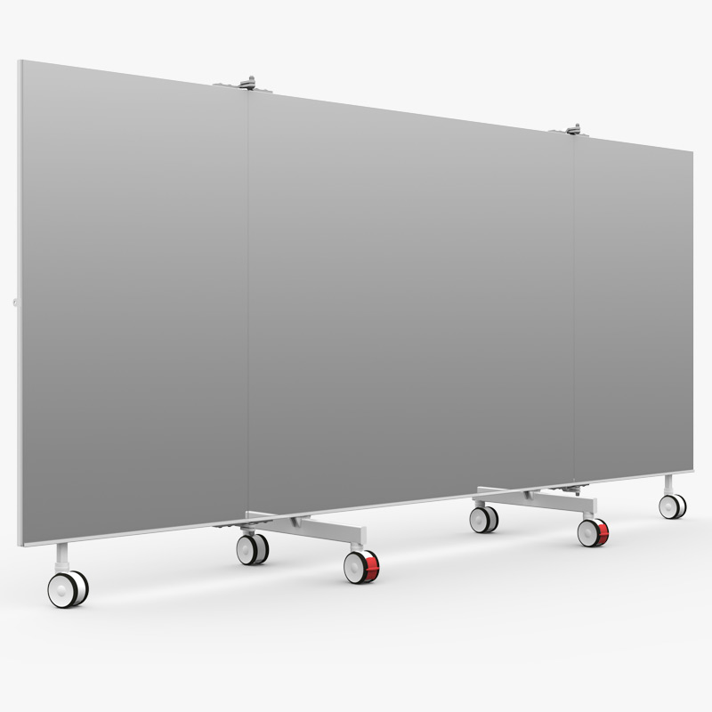 Verrijdbare spiegel wit - 4 Mtr - Afbeelding 2