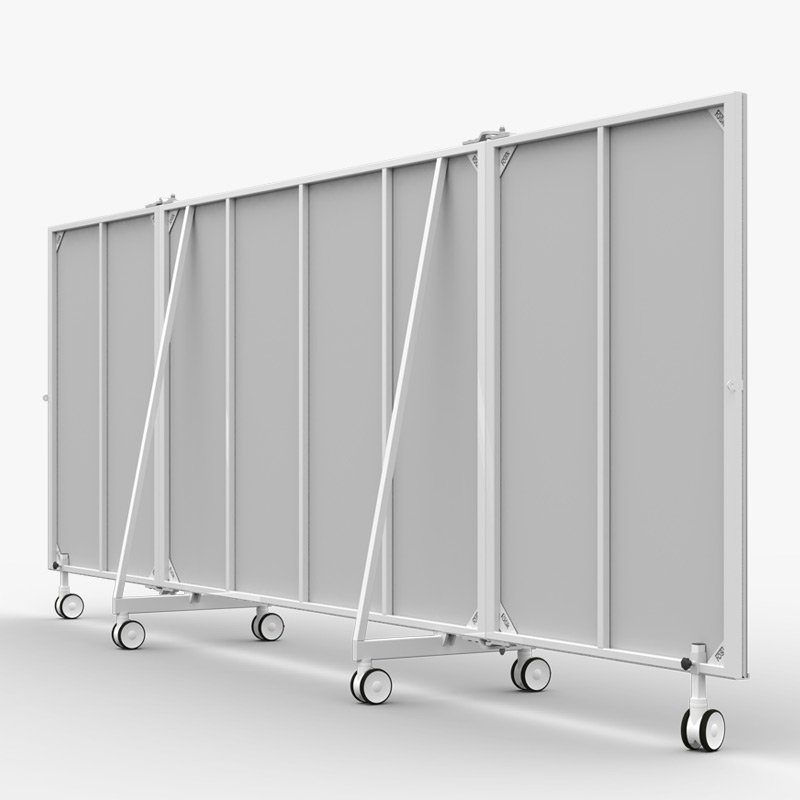 Verrijdbare spiegel wit - 5 Mtr - Afbeelding 2
